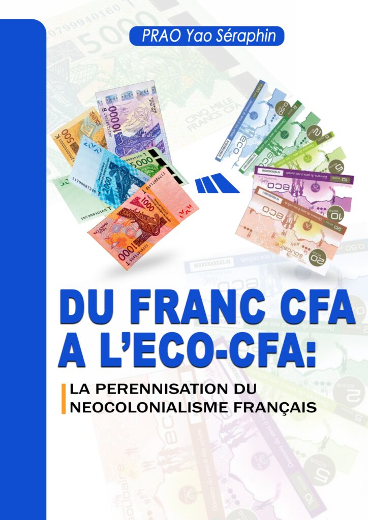 Livre: DU FRANC CFA A L'ECO-CFA, la pérennisation du néocolonialisme français